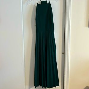 Emerald Halter Dress